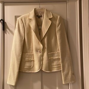 Ann Taylor Single Button Blazer Jacket. Size 4